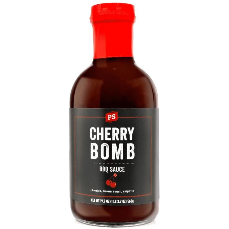 PS SEASONING: Cherry Bomb Door County BBQ Sauce, 19.7 oz