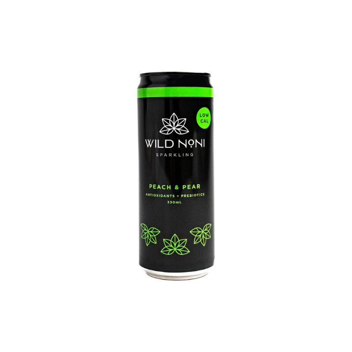 WILD NONI: Peach and Pear Juice, 12 fo