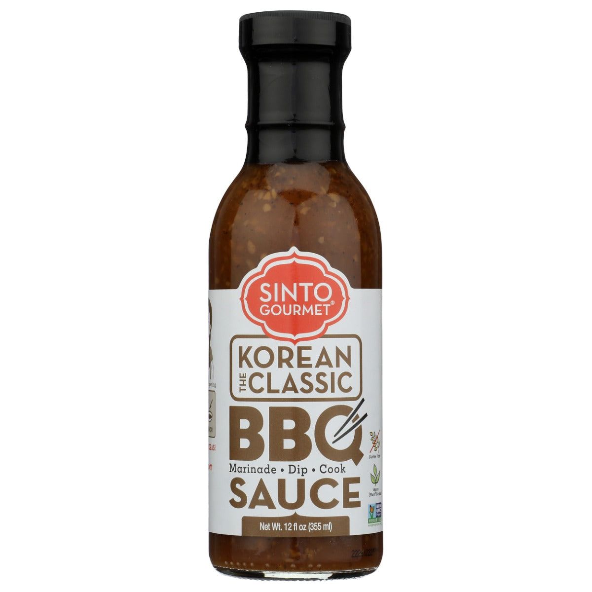 SINTO GOURMET: Korean Classic BBQ Sauce, 12 fo