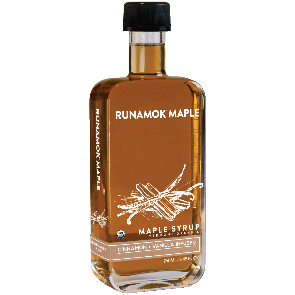 RUNAMOK MAPLE: Syrup Maple Cinn Vanilla, 8.45 fo