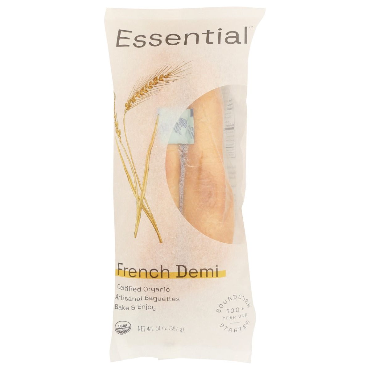 THE ESSENTIAL BAKING COMPANY: French Demi Baguette, 14 oz