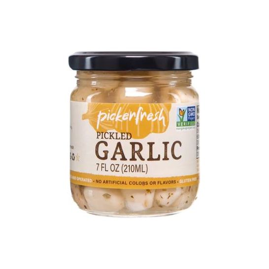 PICKERFRESH: Pickled Garlic, 7 oz