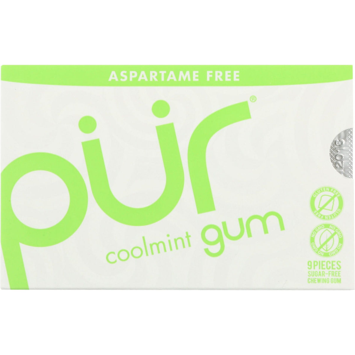 PUR: Coolmint Gum, 9 pc