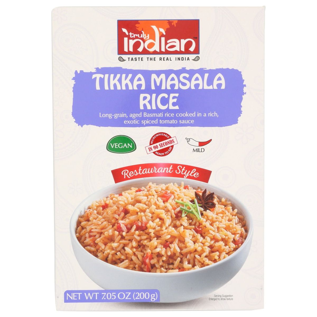 TRULY INDIAN: Tikka Masala Rice, 7.05 oz
