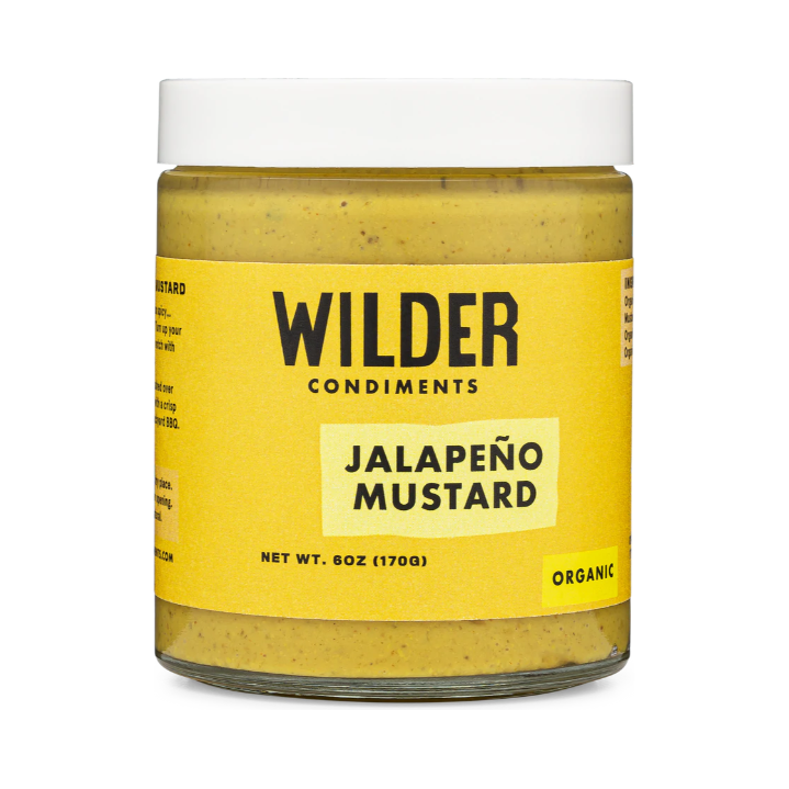 WILDER: Jalapeno Mustard, 6 oz
