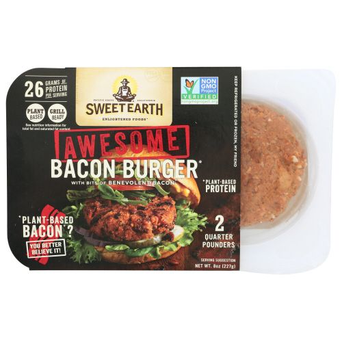 SWEET EARTH: Awesome Bacon Burger, 8 oz