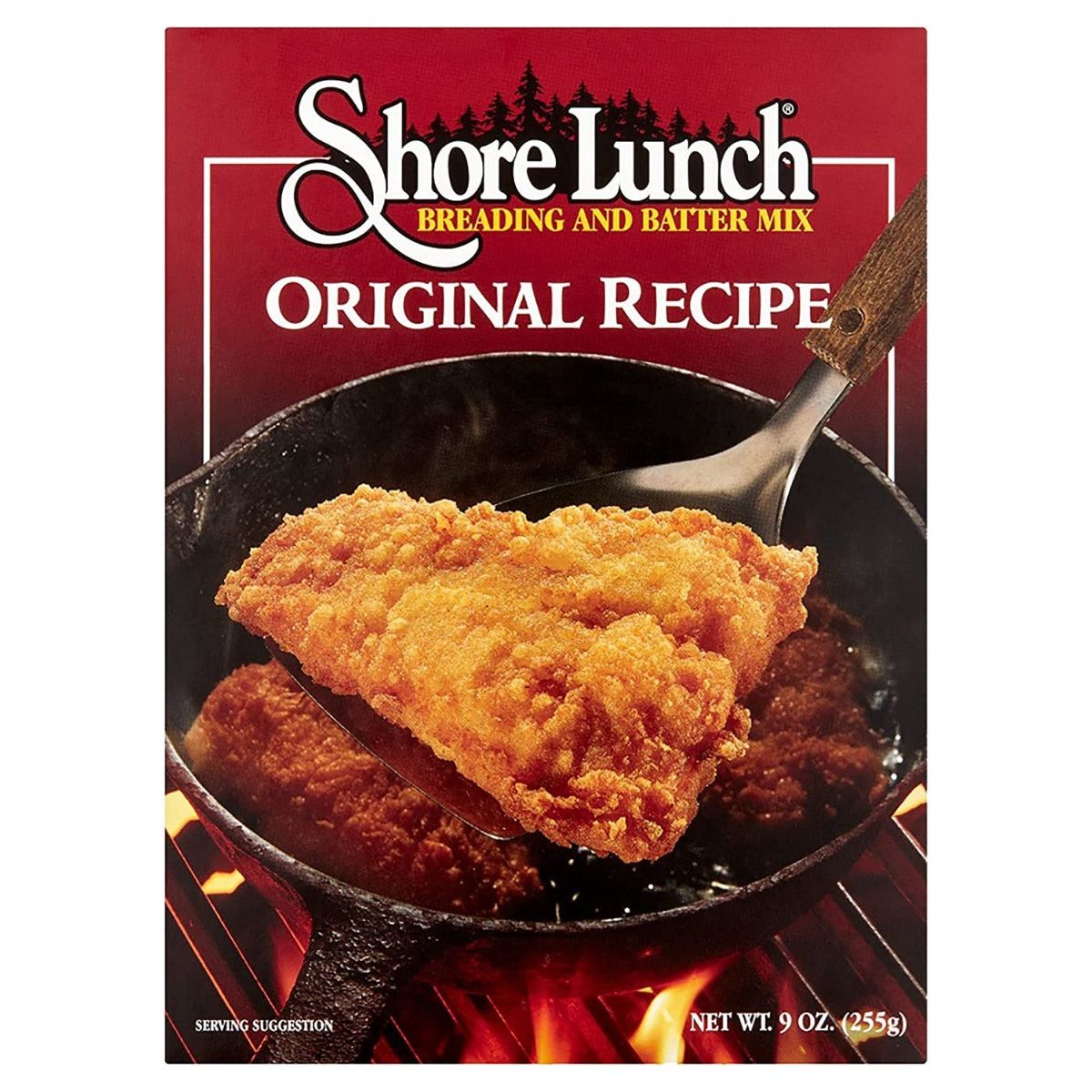 SHORE LUNCH: Original Recipe Fish Breading Batter Mix, 9 oz