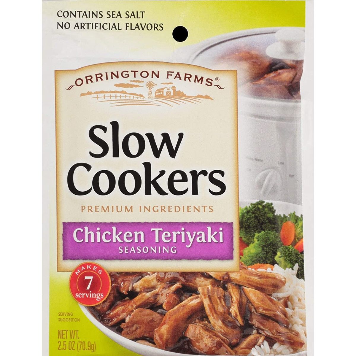 ORRINGTON FARMS: Chicken Teriyaki Slow Cooker Seasoning, 2.5 oz