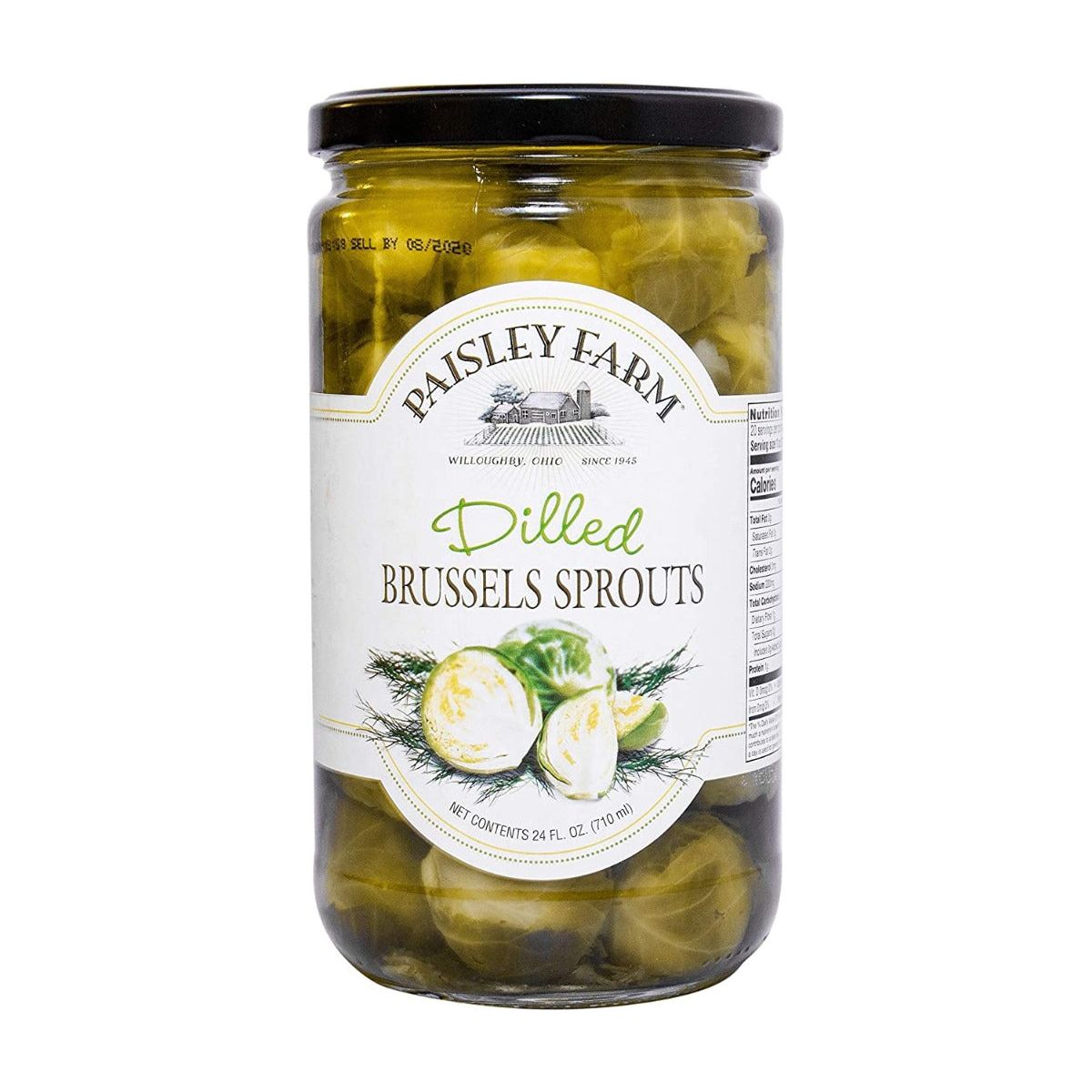 PAISLEY FARM: Dilled Brussels Sprouts, 24 oz