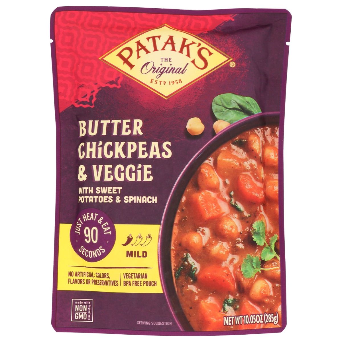 PATAKS: Meal Rte Butter Chickpea, 10.05 oz