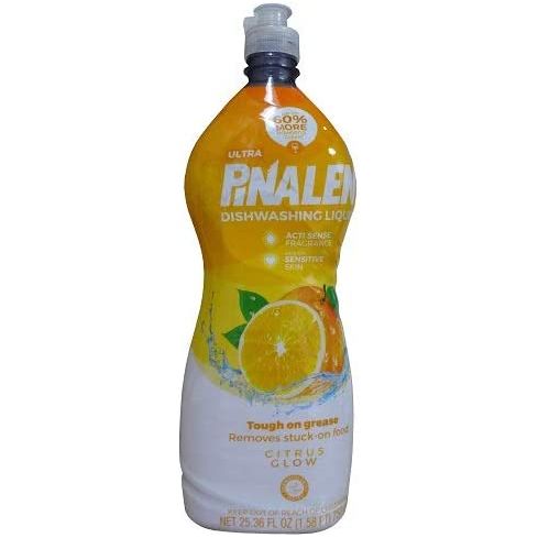 PINALEN PINE: Citrus Glow Ultra Dishwashing Liquid, 25.36 fo