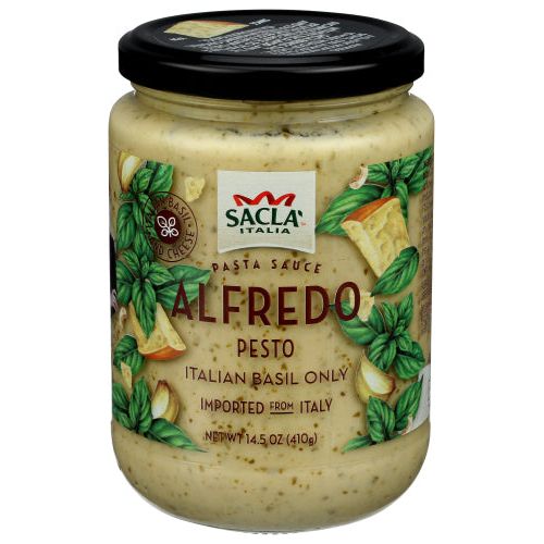 SACLA: Alfredo Pesto Pasta Sauce, 14.5 oz