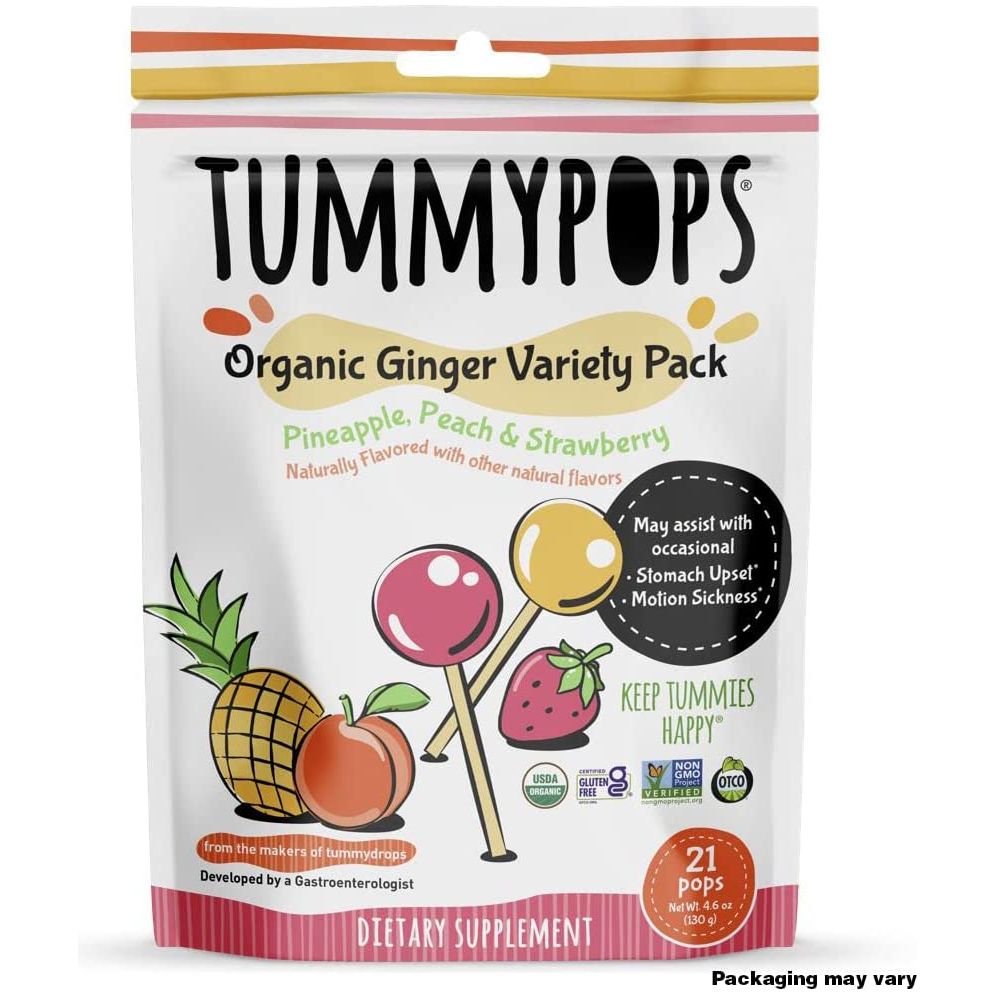 TUMMYDROPS: Tummypops Ginger Variety Pack, 130 gm