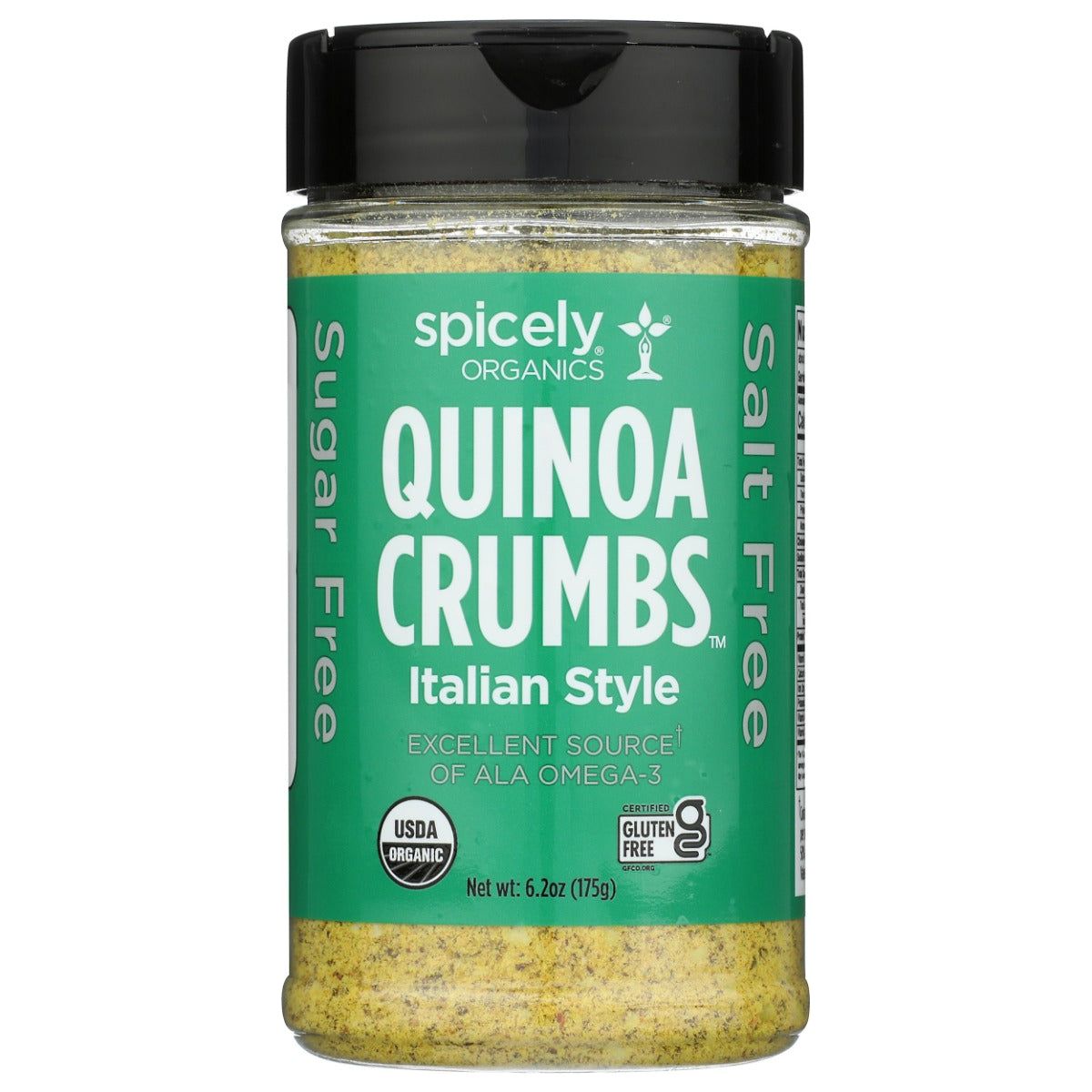SPICELY ORGANICS: Organic Italian Style Quinoa Crumbs, 6.2 oz