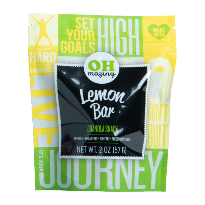 OH-MAZING: Lemon Bar Granola Snack, 2 oz