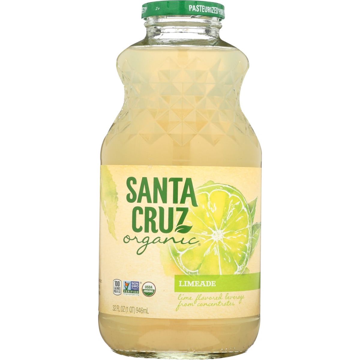 SANTA CRUZ: Limeade Juice, 32 fo
