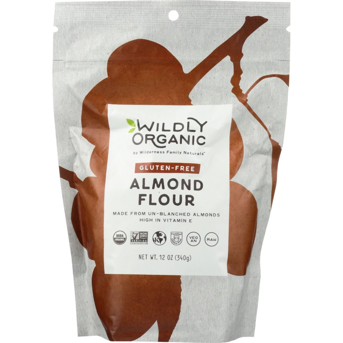 WILDLY ORGANIC: Almond Flour Organic, 12 oz