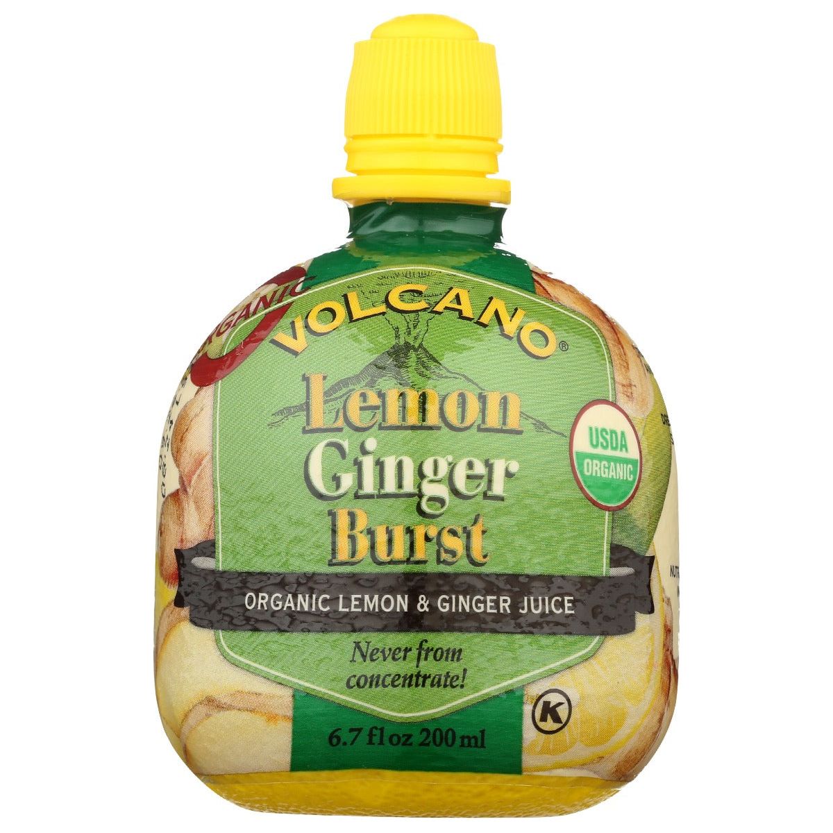 VOLCANO: Juice Lmn Gngr Sqz Bttl, 6.7 fo