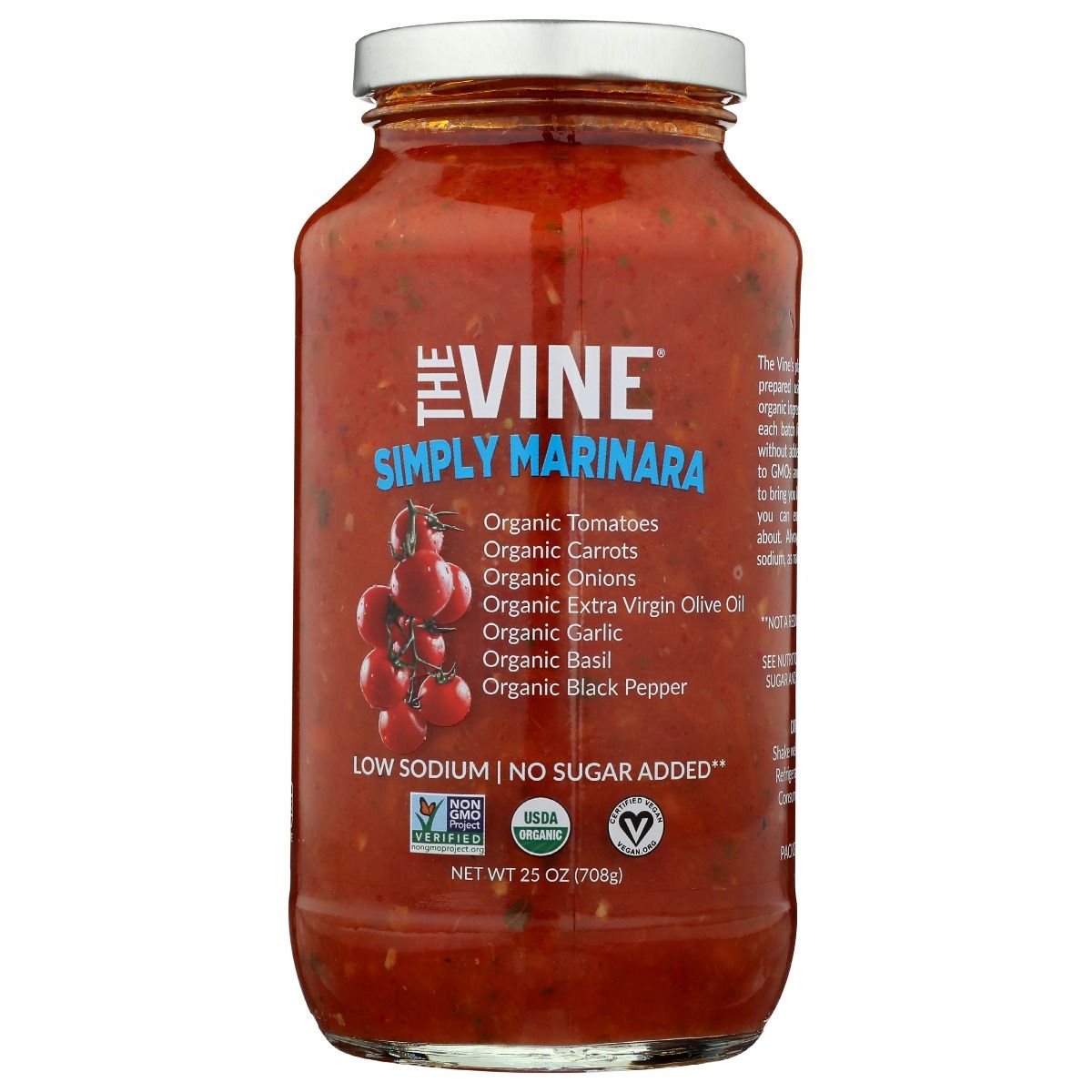 THE VINE: Marinara Simply, 25 oz