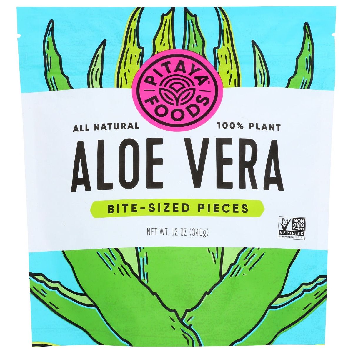 PITAYA PLUS: Aloe Bite Sized Pieces, 12 oz