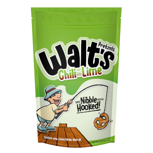 WALTS PRETZELS: Chili Lime Pretzels, 7 oz