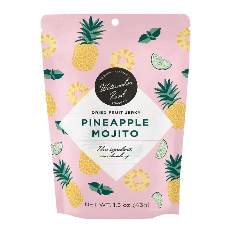 WATERMELON ROAD: Dried Fruit Jerky Pineapple Mojito, 1.5 oz
