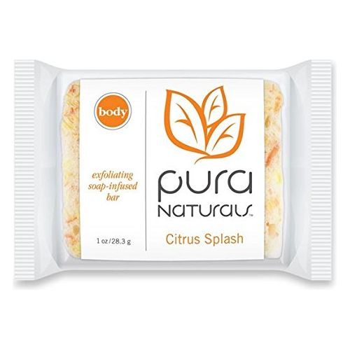 PURA: Body Sponge Citrus Splash, 1 oz