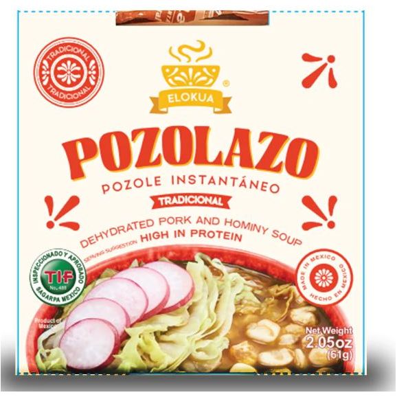 POZOLAZO: Pozole Traditional Soup, 2.05 oz