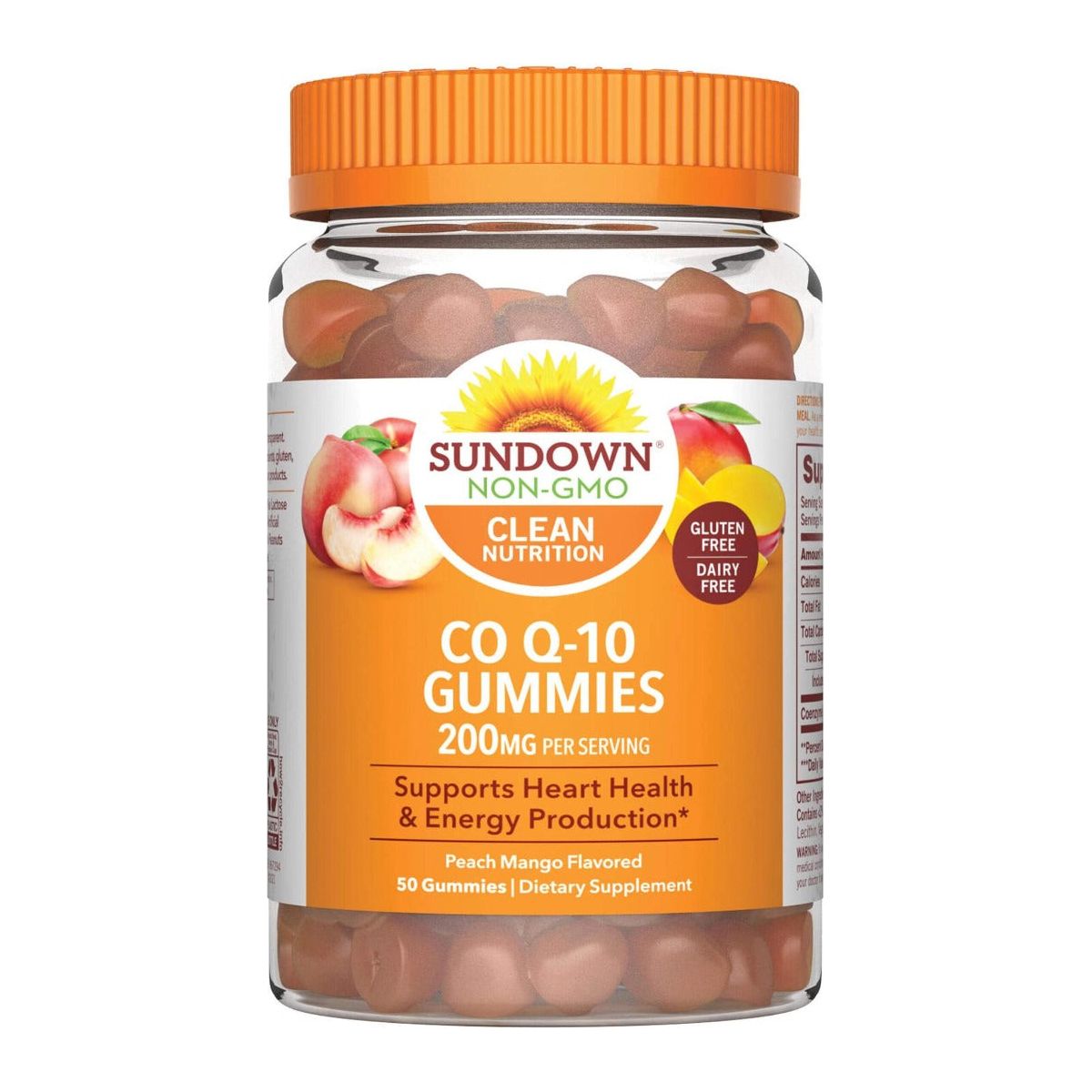 SUNDOWN NATURALS: Co Q10 200 Mg Gummies, 50 pc