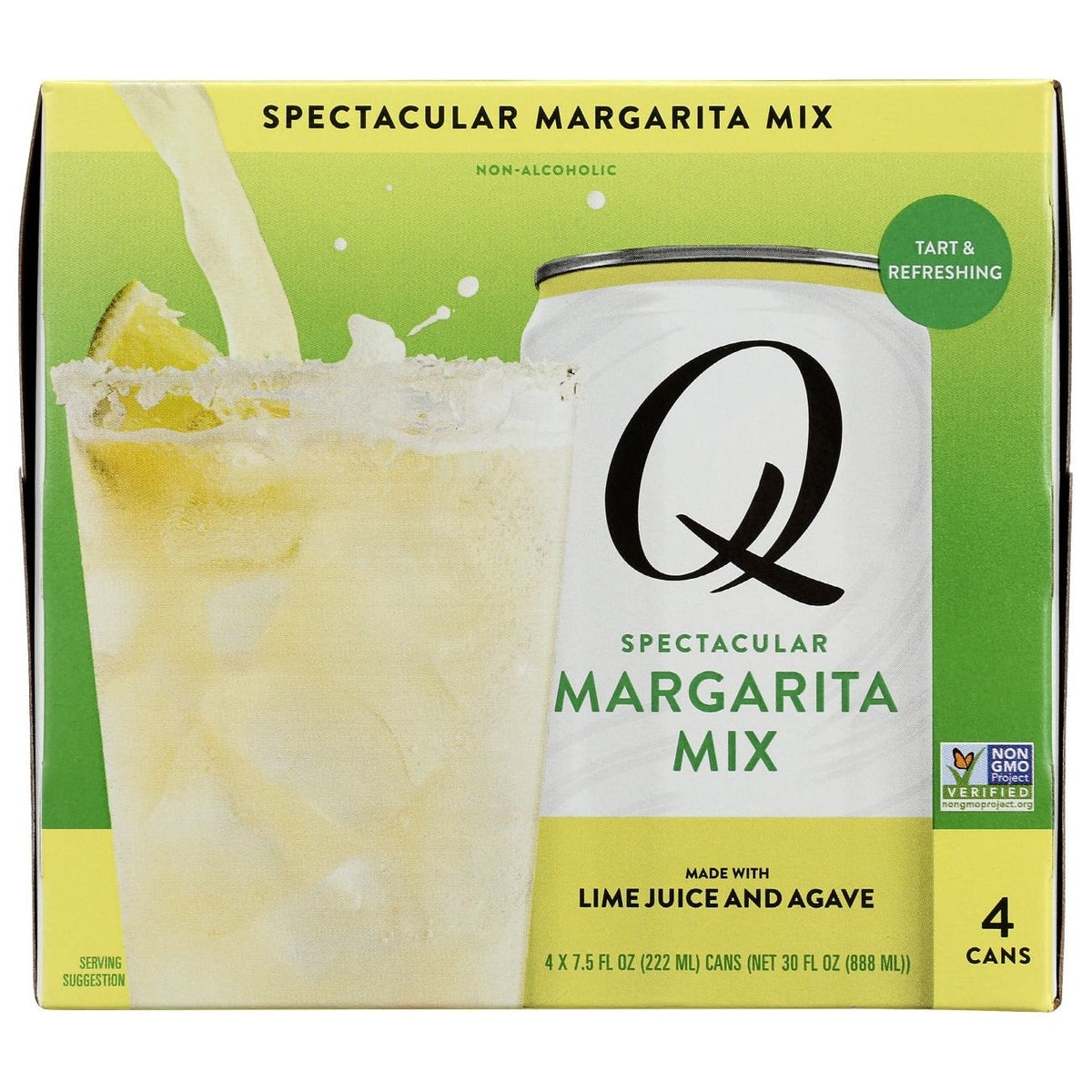 Q TONIC: Margarita Mix 4Pk, 30 fo
