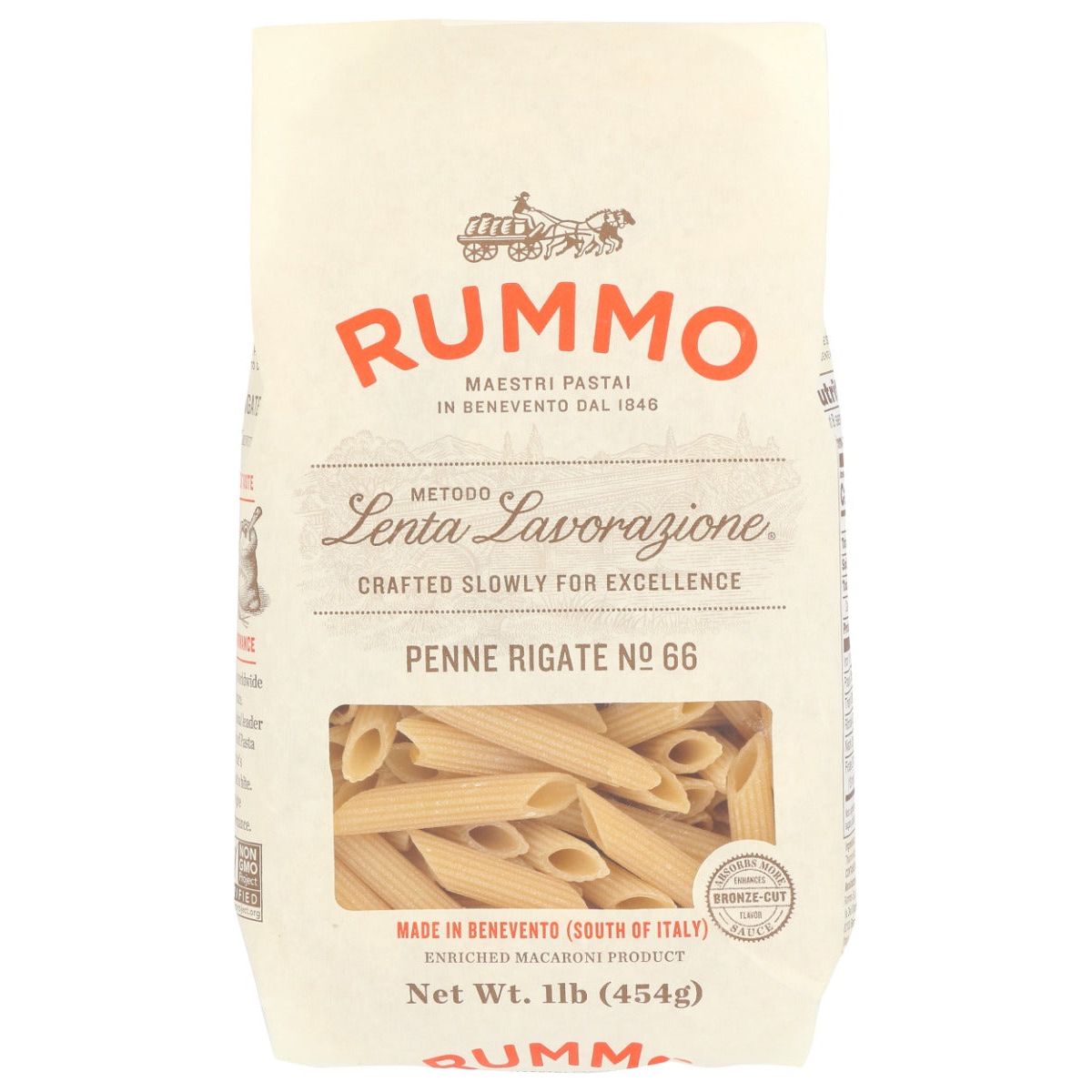 RUMMO: Penne Rigate Pasta, 16 oz