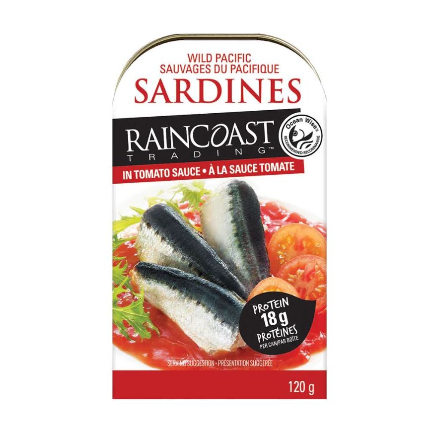 RAINCOAST TRADING: Sardines Tomato Sauce, 4.2 oz