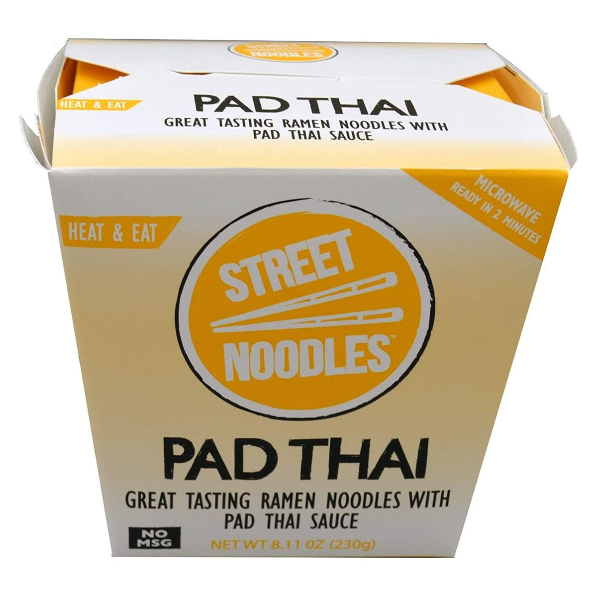 STREET NOODLES: Pad Thai Ramen Noodles, 8.11 oz