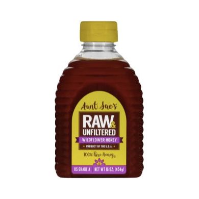SIOUX HONEY: Raw Unfiltered Honey, 1 lb