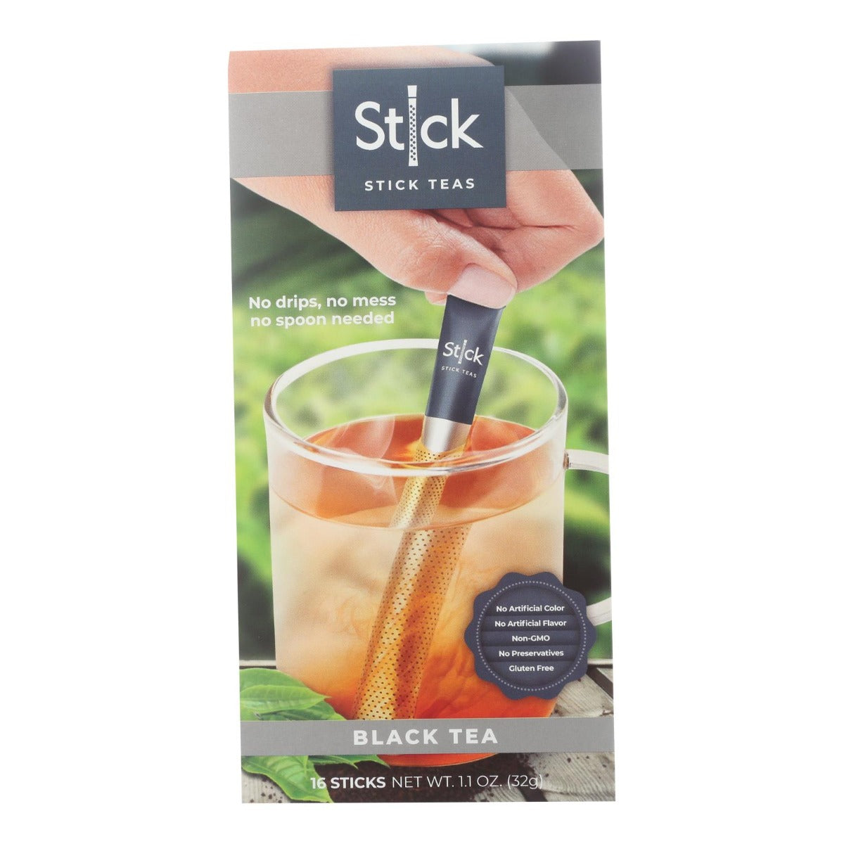 STICK BEVERAGES: Black Tea, 16 pc