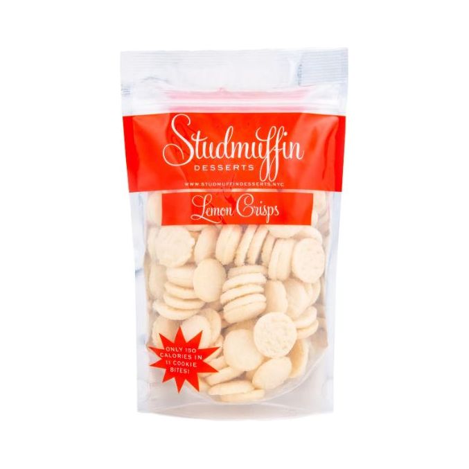 STUDMUFFIN DESSERTS: Lemon Crisps, 6 oz