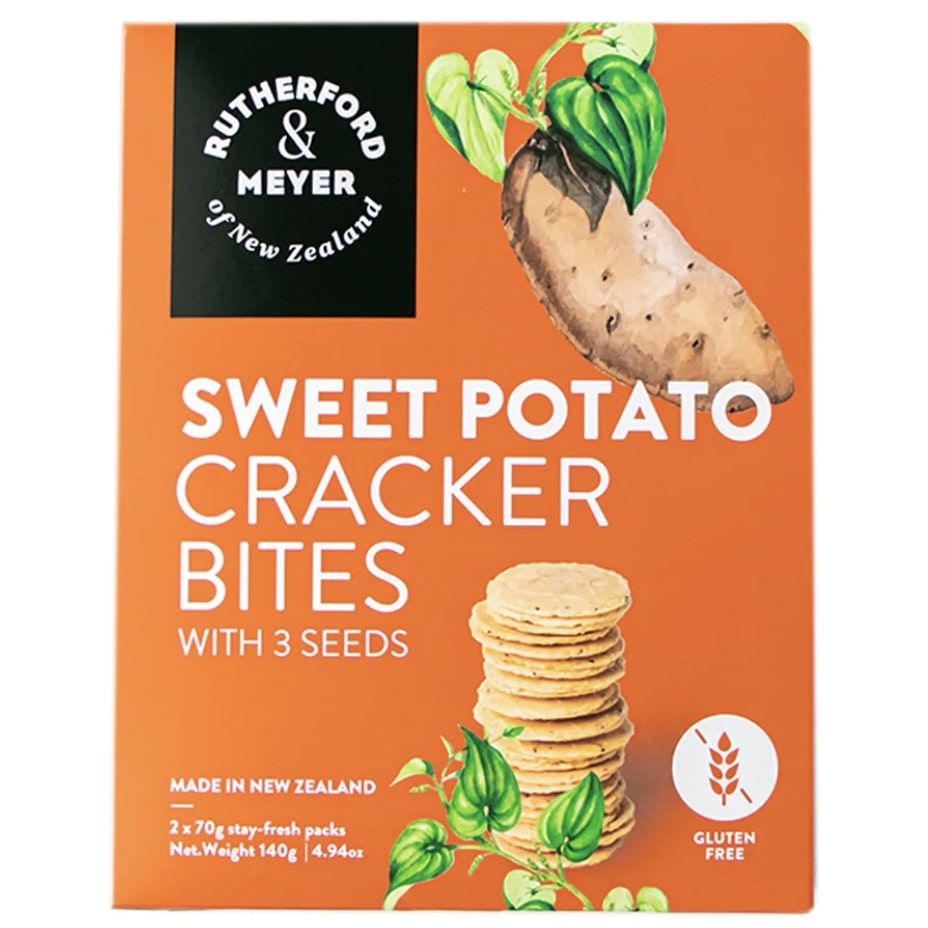 RUTHERFORD & MEYER: Cracker Bites Sweet Pota, 4.76 oz