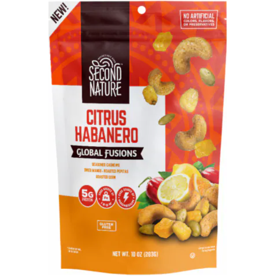 SECOND NATURE: Mix Trail Citrus Habnro, 10 oz