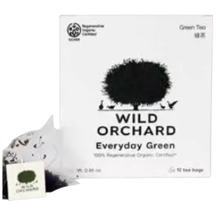 WILD ORCHARD: Tea Everyday Green, 0.85 oz