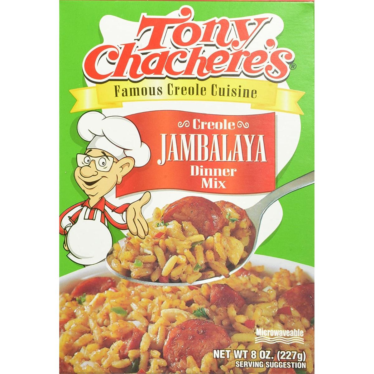 TONY CHACHERES: Creole Jambalaya Dinner Mix, 8 oz