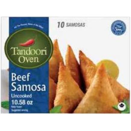 TANDOORI OVEN: Beef Samosas, 10.58 oz