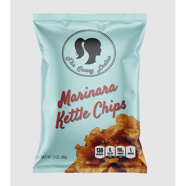 THE SAUCY LADIES: Marinara Kettle Chips, 2 oz