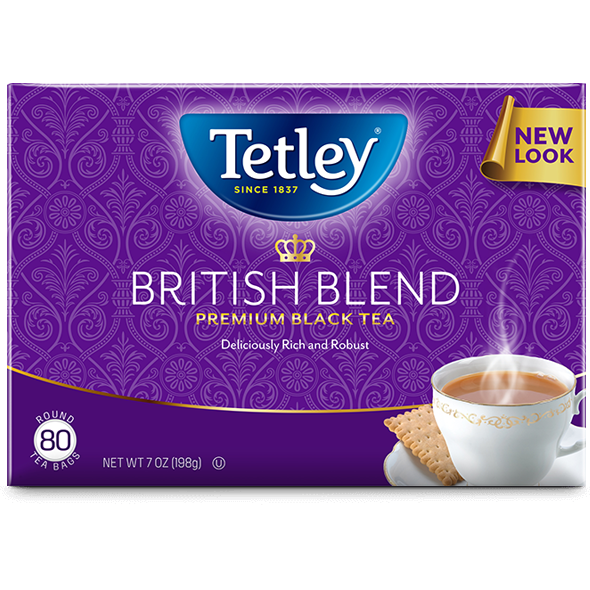 TETLEY: Tea British Blend, 80 bg