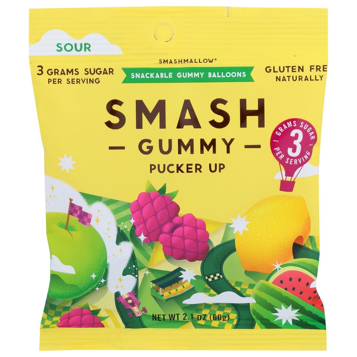SMASHMALLOW: Smashgummy Pucker Up, 2.1 oz