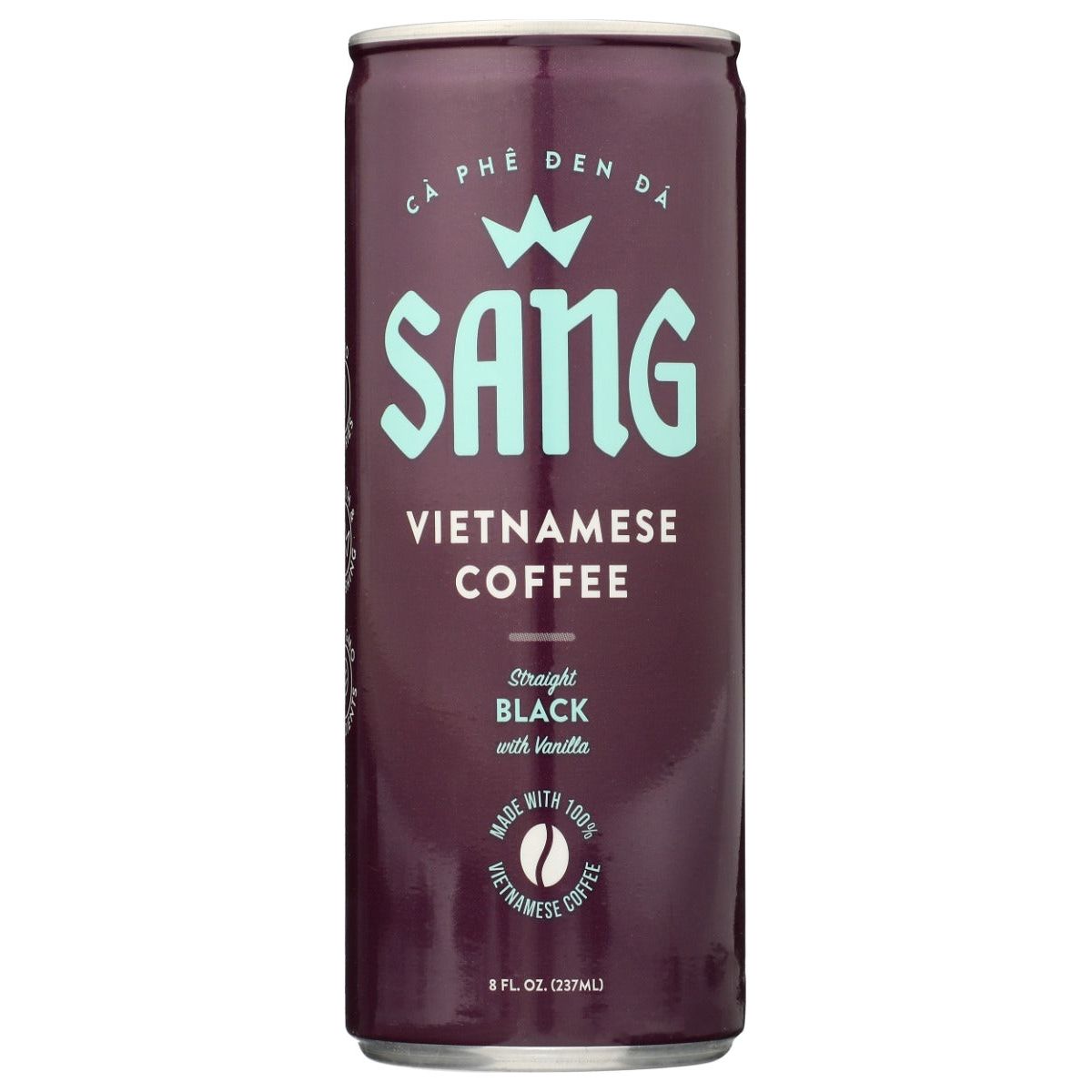 SANG: Vanilla Black Vietnamese Coffee, 8 fo