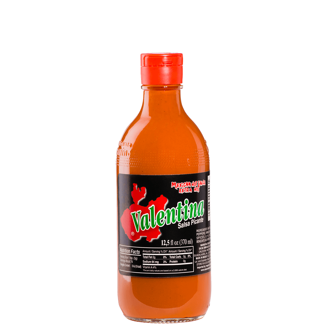 VALENTINA: Sauce Black Hot, 12.5 oz