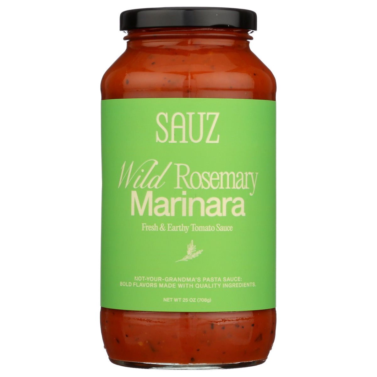 SAUZ: Wild Rosemary Marinara Sauce, 25 oz