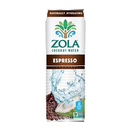 ZOLA: Coconut Water Espresso, 17.5 oz