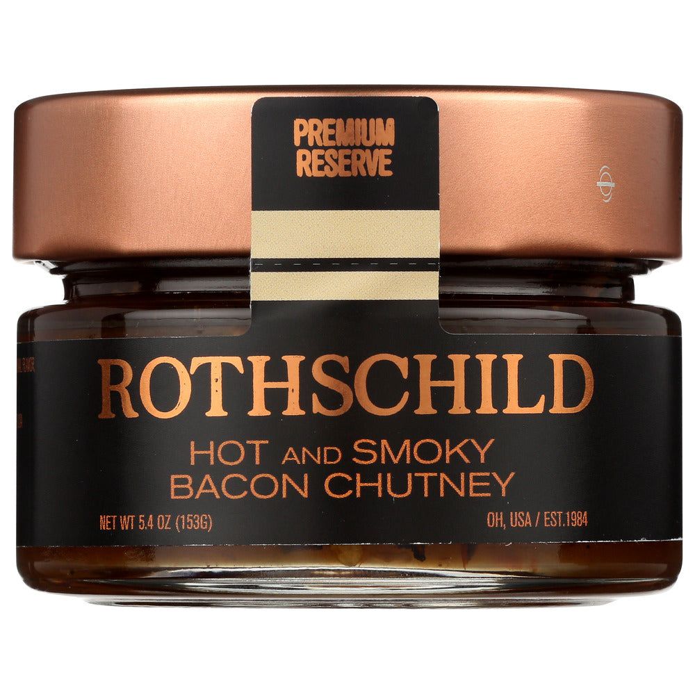 ROTHSCHILD: Hot And Smoky Bacon Chutney, 5.4 oz