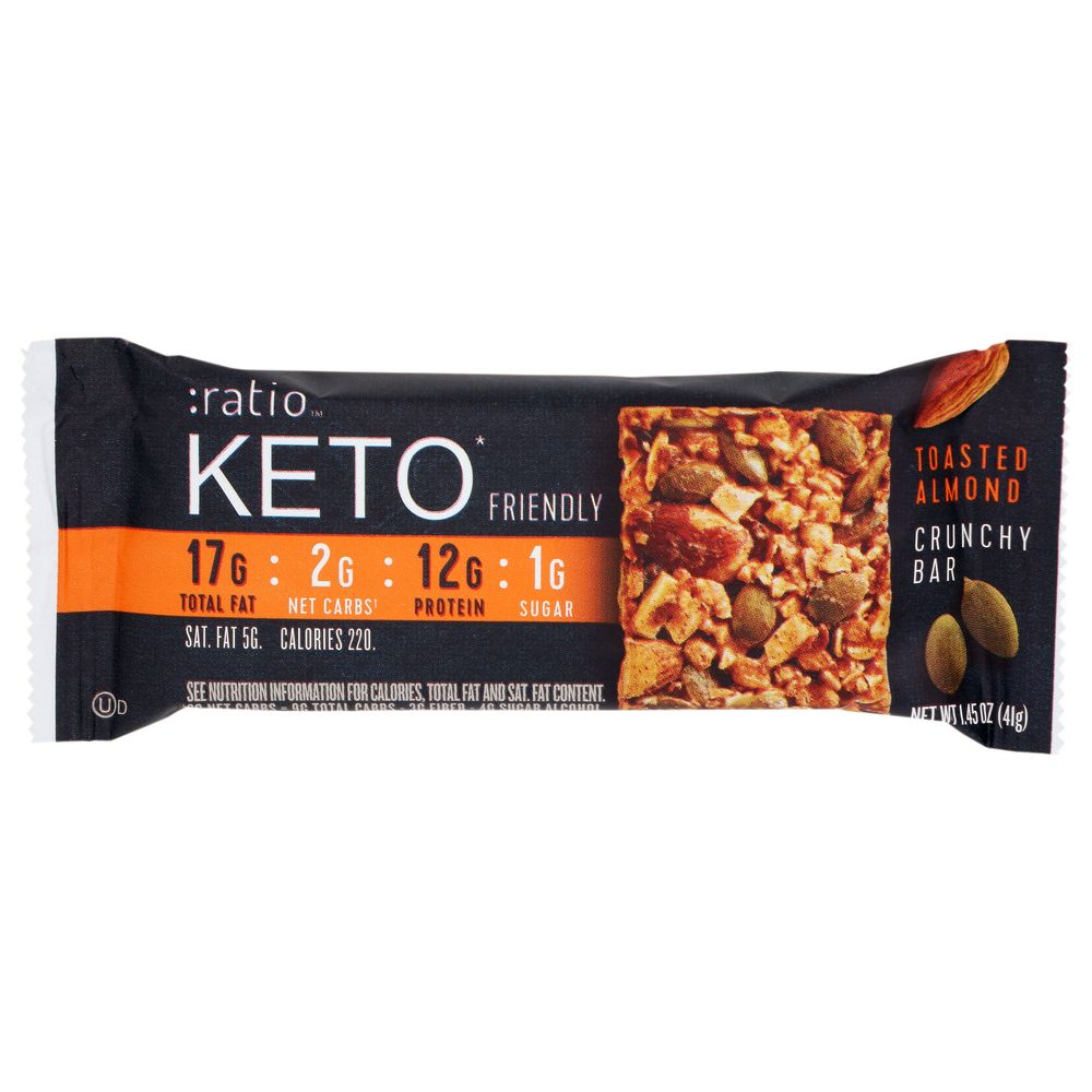 RATIO: Bar Toasted Almond, 1.45 oz